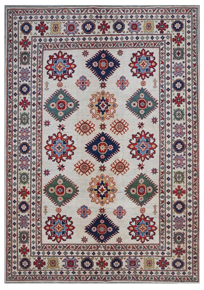 Tappeto Kazak Classico, Multicolore, fatto a mano, 248x172cm - CarpetLiving