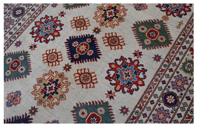 Tappeto Kazak Classico, Multicolore, fatto a mano, 248x172cm - CarpetLiving
