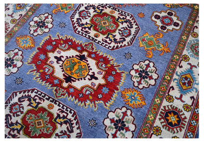 Tappeto Kazak Classico, Multicolore, fatto a mano, 250x175cm