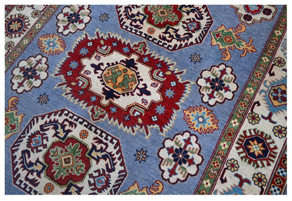Tappeto Kazak Classico, Multicolore, fatto a mano, 243x170cm