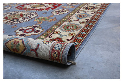Tappeto Kazak Classico, Multicolore, fatto a mano, 243x170cm