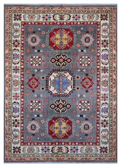 Tappeto Kazak Classico, Multicolore, fatto a mano, 239x170cm - CarpetLiving