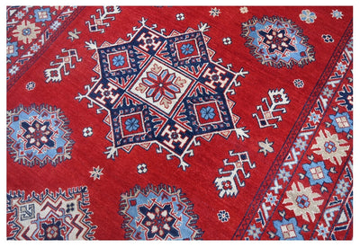 Classic Kazak carpet, Multi, handmade, 237x169cm
