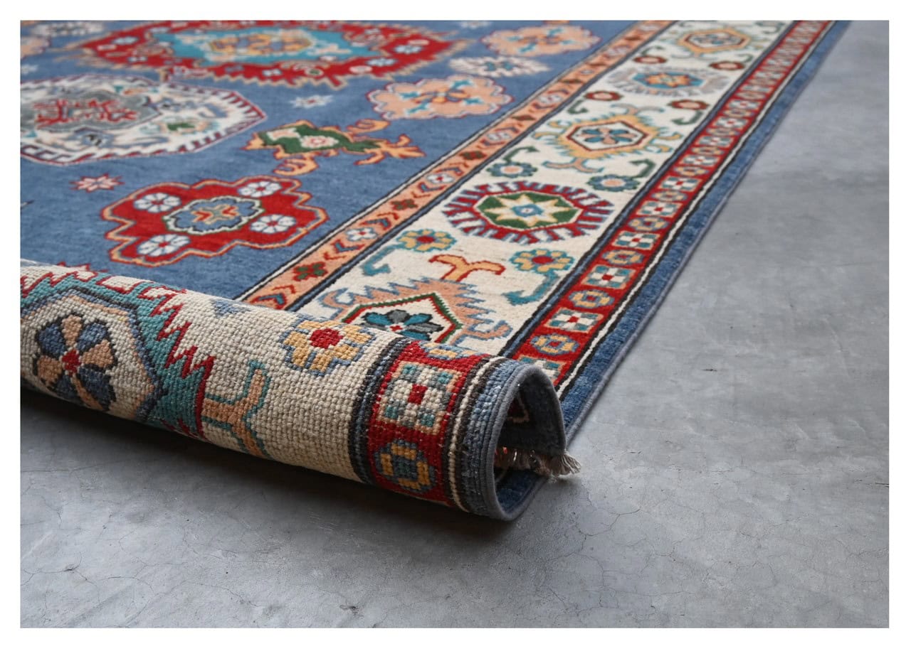 Tappeto Kazak Classico, Multicolore, fatto a mano, 240x170cm