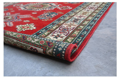 Classic Kazak carpet, Multi, handmade, 221x169cm