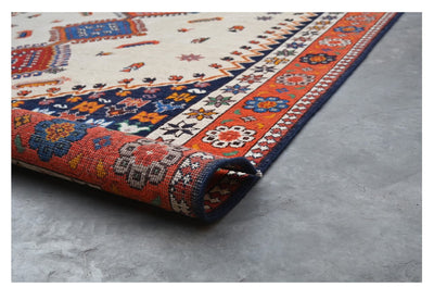Tappeto Kazak Classico, Multicolore, fatto a mano, 296x195cm - CarpetLiving