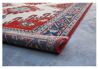 Tappeto Kazak Classico, Multicolore, fatto a mano, 339x202cm - CarpetLiving