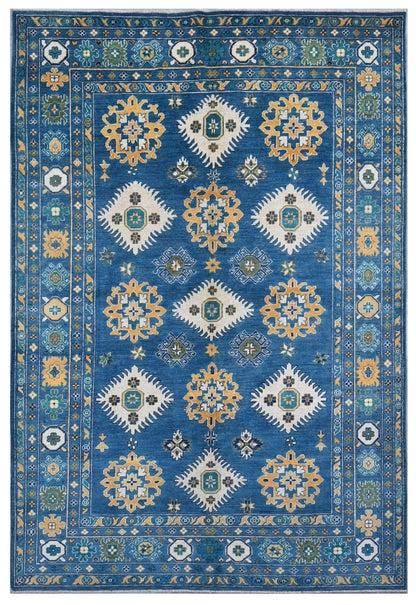 Tappeto Kazak Classico, Multicolore, fatto a mano, 302x204cm