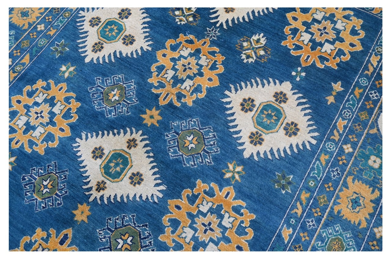 Classic Kazak carpet, Multi, handmade, 302x204cm