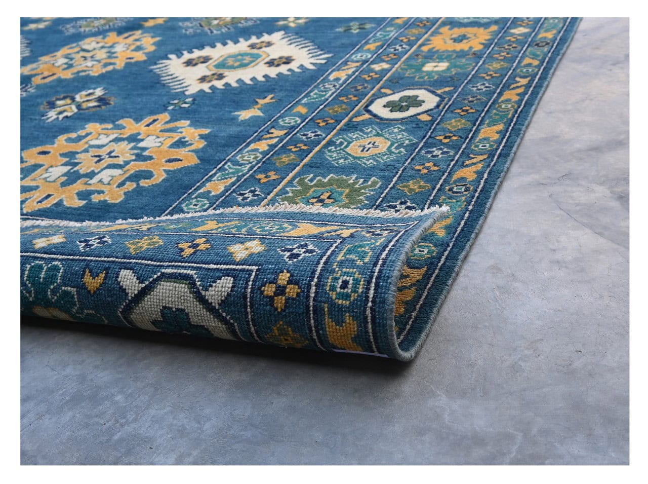 Classic Kazak carpet, Multi, handmade, 302x204cm