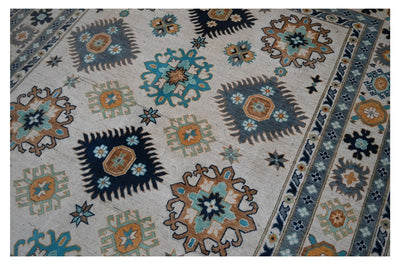 Tappeto Kazak Classico, Multicolore, fatto a mano, 304x195cm - CarpetLiving