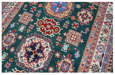 Tappeto Kazak Classico, Multicolore, fatto a mano, 302x200cm - CarpetLiving