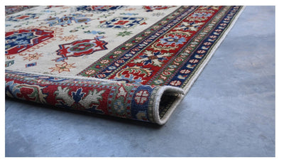 Tappeto Kazak Classico, Multicolore, fatto a mano, 304x199cm - CarpetLiving