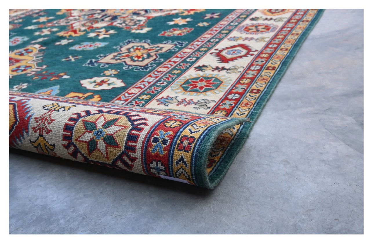 Tappeto Kazak Classico, Multicolore, fatto a mano, 305x197cm