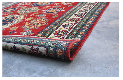 Tappeto Kazak Classico, Multicolore, fatto a mano, 298x197cm - CarpetLiving