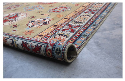 Tappeto Kazak Classico, Multicolore, fatto a mano, 294x197cm - CarpetLiving