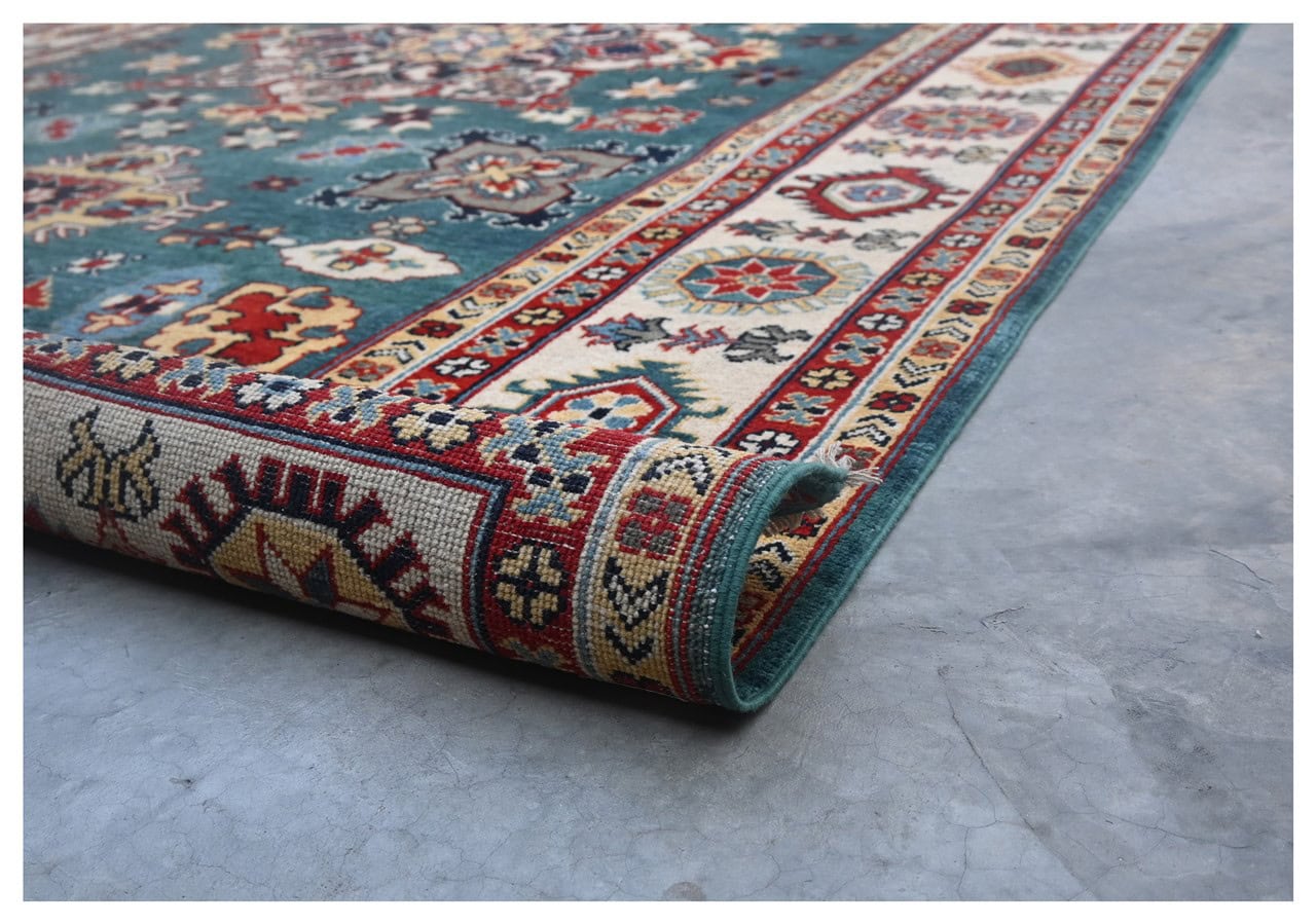Tappeto Kazak Classico, Multicolore, fatto a mano, 295x191cm