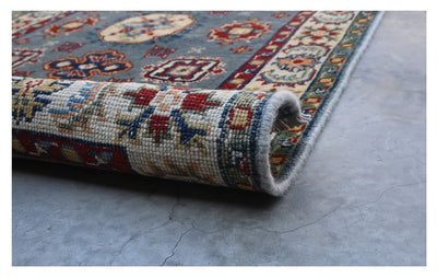 Tappeto Kazak Classico, Multicolore, fatto a mano, 128x78cm - CarpetLiving