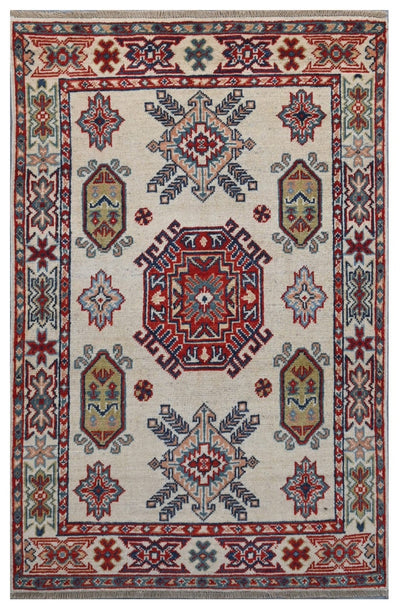 Tappeto Kazak Classico, Multicolore, fatto a mano, 117x82cm - CarpetLiving