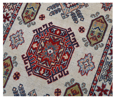 Tappeto Kazak Classico, Multicolore, fatto a mano, 117x82cm - CarpetLiving