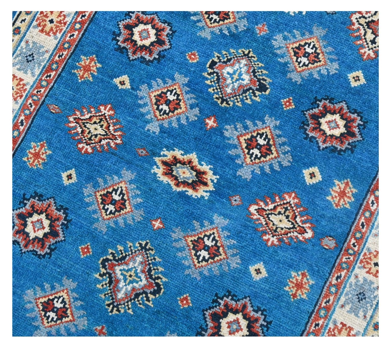 Tappeto Kazak Classico, Multicolore, fatto a mano, 119x83cm