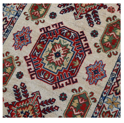Tappeto Kazak Classico, Multicolore, fatto a mano, 119x77cm
