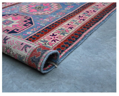 Tappeto Kazak Classico, Multicolore, fatto a mano, 156x99cm - CarpetLiving