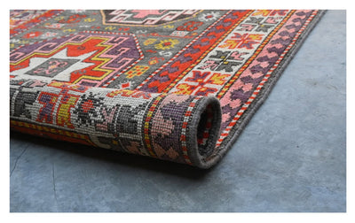 Tappeto Kazak Classico, Multicolore, fatto a mano, 170x100cm - CarpetLiving