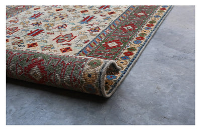 Tappeto Kazak Classico, Multicolore, fatto a mano, 150x89cm - CarpetLiving
