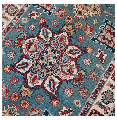 Tappeto Kazak Classico, Multicolore, fatto a mano, 160x96cm - CarpetLiving