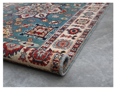 Tappeto Kazak Classico, Multicolore, fatto a mano, 160x96cm - CarpetLiving