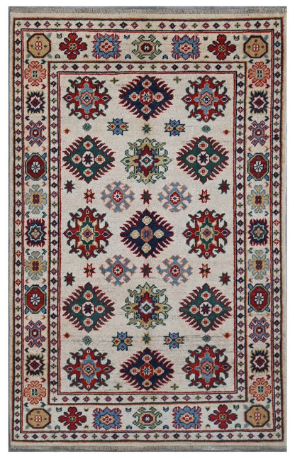 Classic Kazak carpet, Multi, handmade, 149x89cm