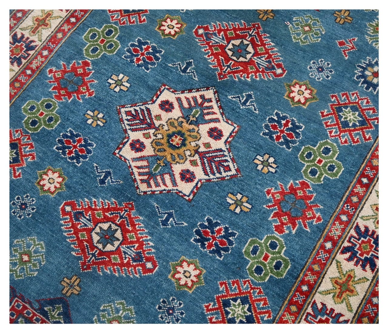Classic Kazak carpet, Multi, handmade, 171x126cm