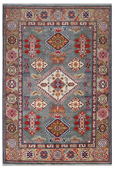 Tappeto Kazak Classico, Multicolore, fatto a mano, 180x121cm - CarpetLiving
