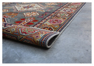 Tappeto Kazak Classico, Multicolore, fatto a mano, 180x121cm - CarpetLiving