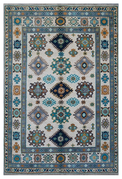 Tappeto Kazak Classico, Multicolore, fatto a mano, 182x119cm - CarpetLiving