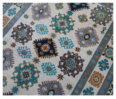 Tappeto Kazak Classico, Multicolore, fatto a mano, 182x119cm - CarpetLiving