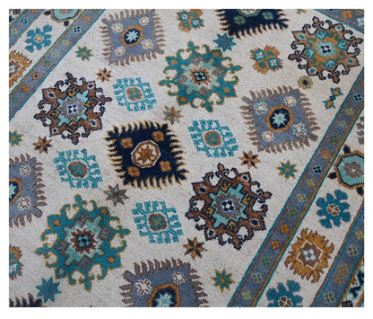 Tappeto Kazak Classico, Multicolore, fatto a mano, 182x119cm