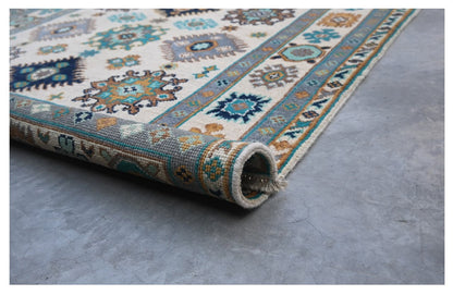 Tappeto Kazak Classico, Multicolore, fatto a mano, 182x119cm