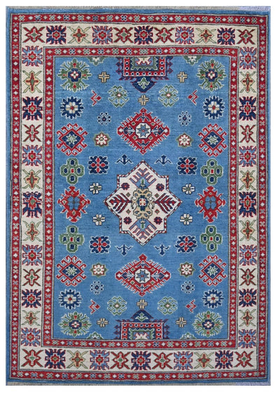 Tappeto Kazak Classico, Multicolore, fatto a mano, 177x120cm - CarpetLiving