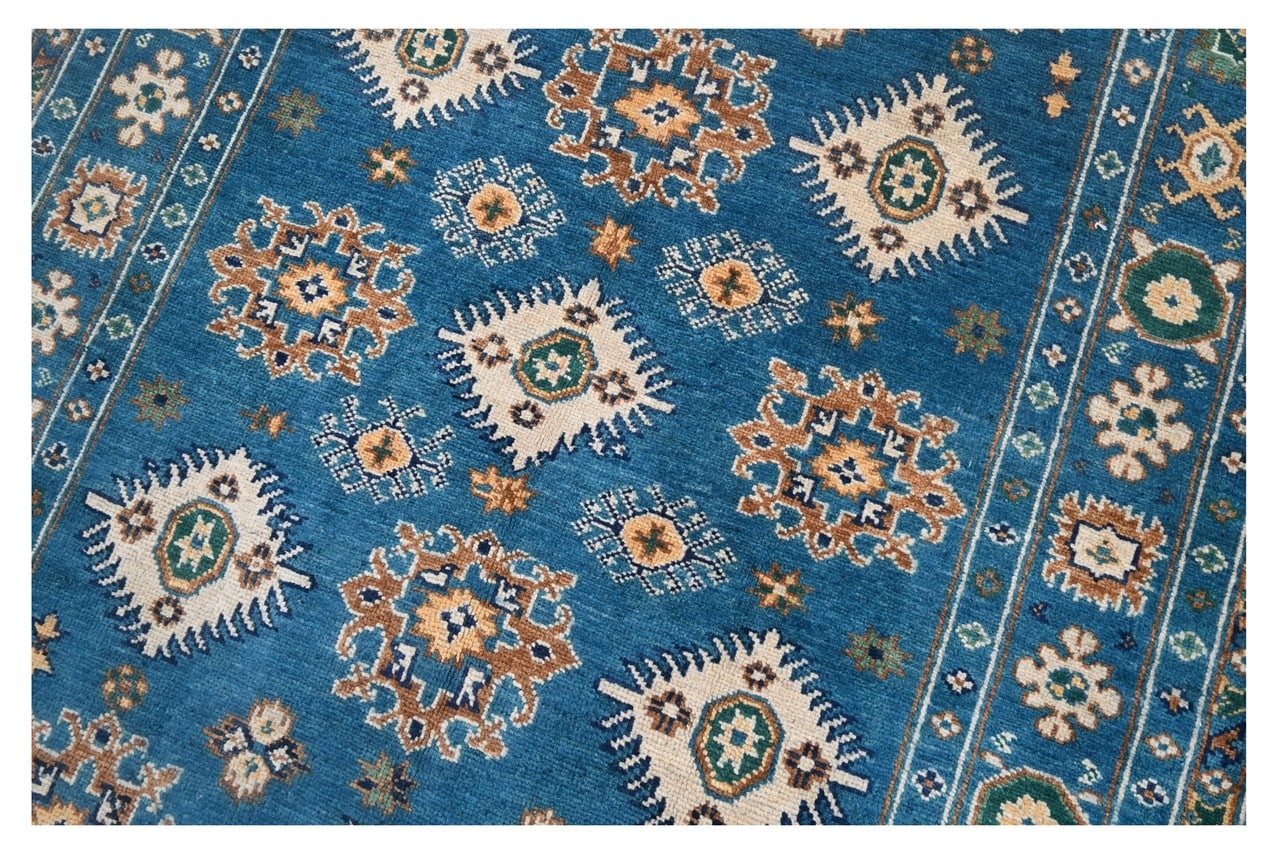 Tappeto Kazak Classico, Multicolore, fatto a mano, 180x120cm