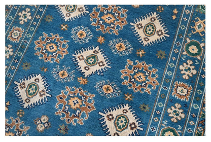 Tappeto Kazak Classico, Multicolore, fatto a mano, 180x120cm