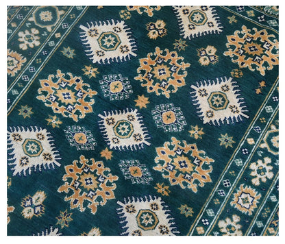 Tappeto Kazak Classico, Multicolore, fatto a mano, 174x123cm