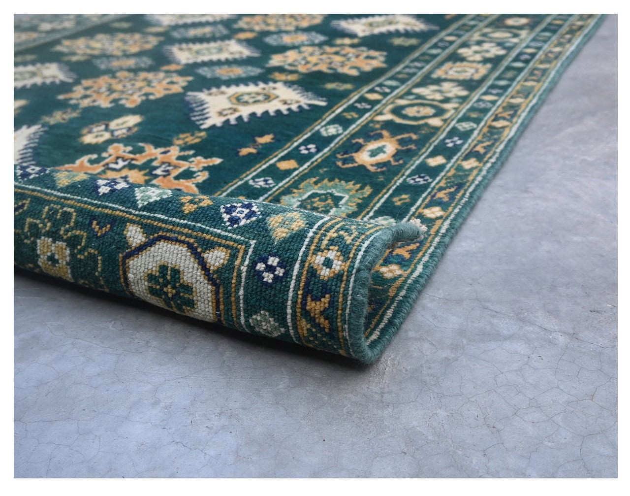 Tappeto Kazak Classico, Multicolore, fatto a mano, 174x123cm