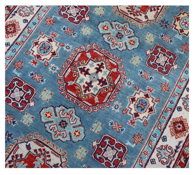 Tappeto Kazak Classico, Multicolore, fatto a mano, 184x121cm - CarpetLiving