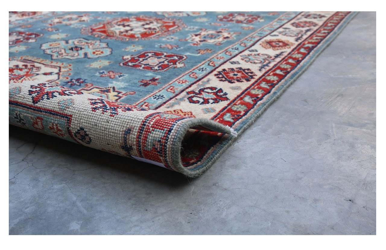 Tappeto Kazak Classico, Multicolore, fatto a mano, 184x121cm