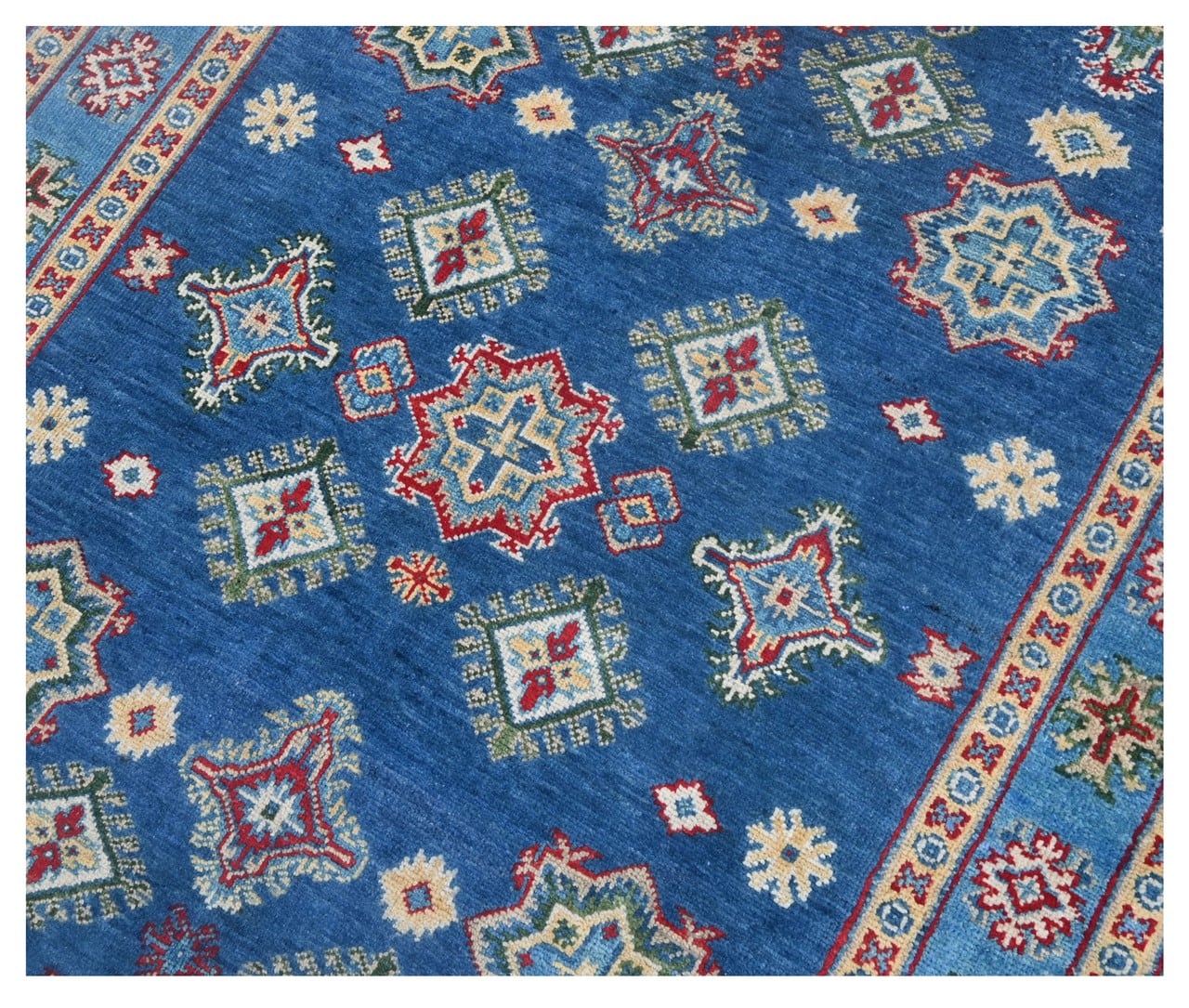 Tappeto Kazak Classico, Multicolore, fatto a mano, 174x117cm