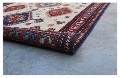 Tappeto Kazak Classico, Multicolore, fatto a mano, 179x119cm