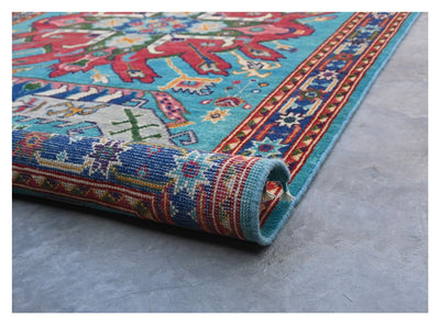 Tappeto Kazak Classico, Multicolore, fatto a mano, 180x116cm - CarpetLiving