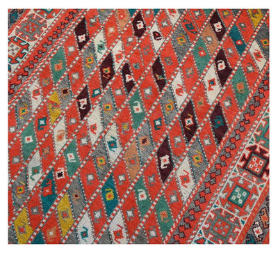 Tappeto Kazak Classico, Multicolore, fatto a mano, 186x118cm - CarpetLiving